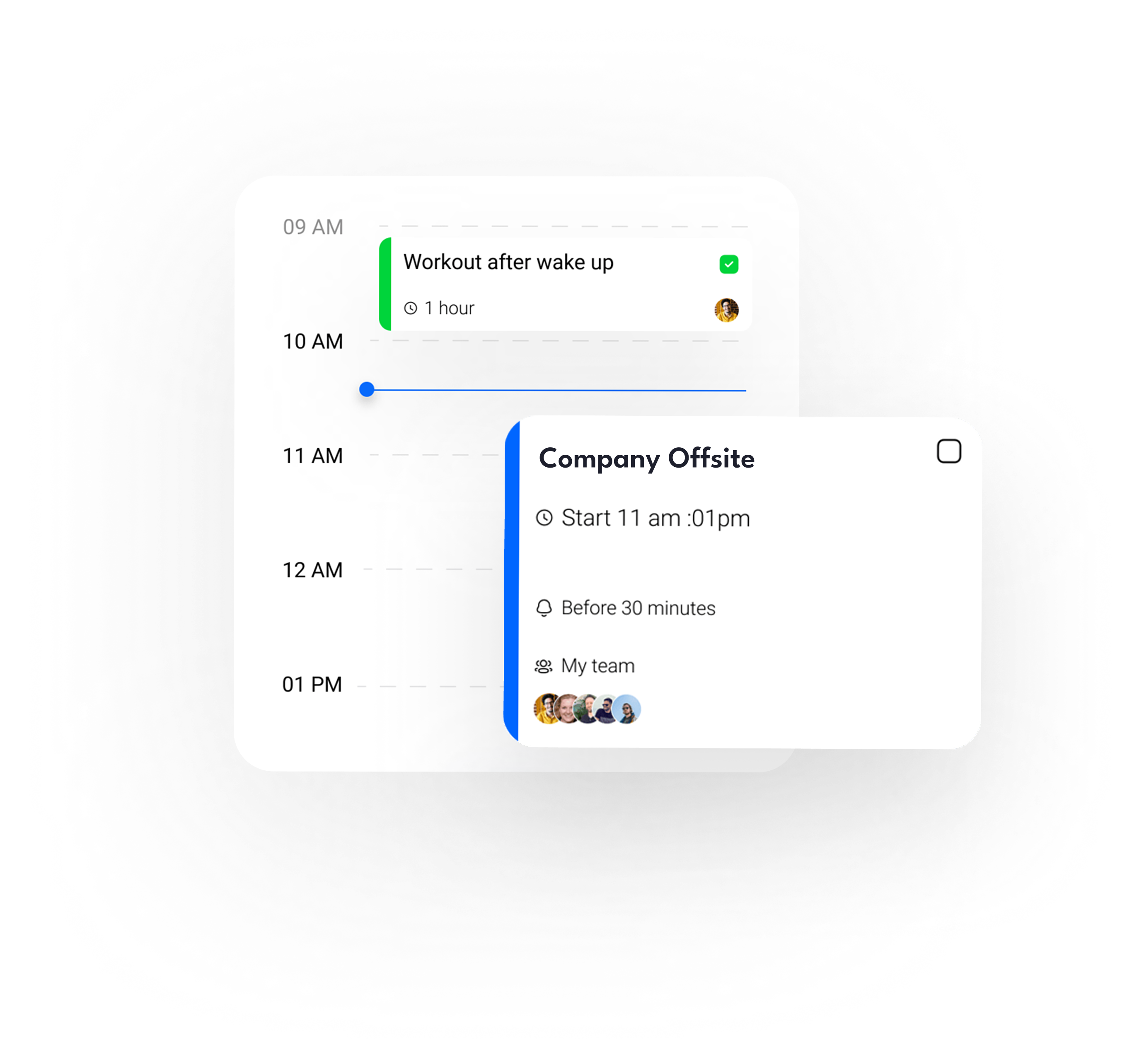 Company Events Sub Header